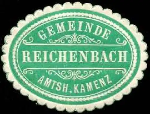 Gemeinde Reichenbach - Amtshauptmannschaft Kamenz