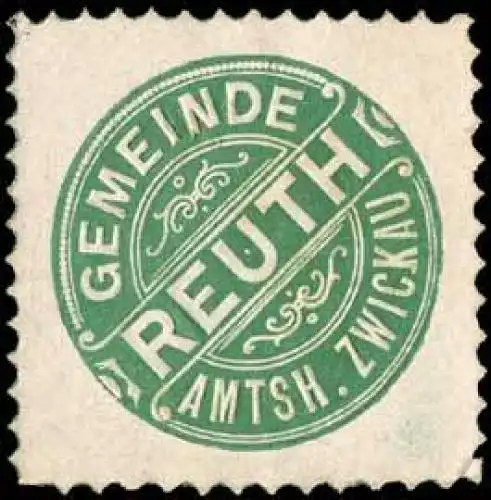 Gemeinde Reuth - Amtshauptmannschaft Zwickau