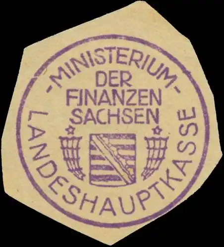 Landeshauptkasse Ministerium der Finanzen Sachsen