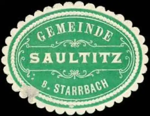 Gemeinde Saulitz bei Starrbach