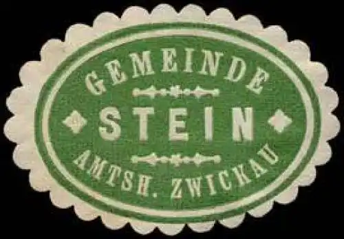 Gemeinde Stein - Amtshauptmannschaft Zwickau