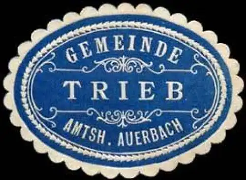 Gemeinde Trieb - Amtshauptmannschaft Auerbach