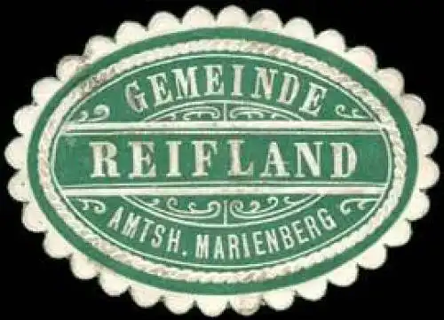 Gemeinde Reifland - Amtshauptmannschaft Marienberg