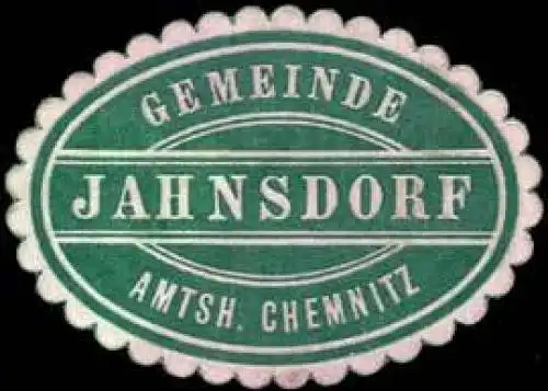 Gemeinde Jahnsdorf - Amtshauptmannschaft Chemnitz