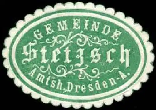 Gemeinde Stetzsch - Amtshauptmannschaft Dresden-Altstadt