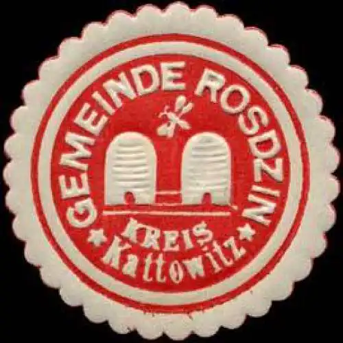 Gemeinde Rosdzin - Kreis Kattowitz