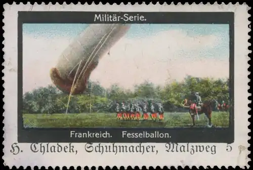 Fesselballon Frankreich