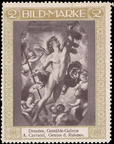 Annibale Carracci, Genius des Ruhmes