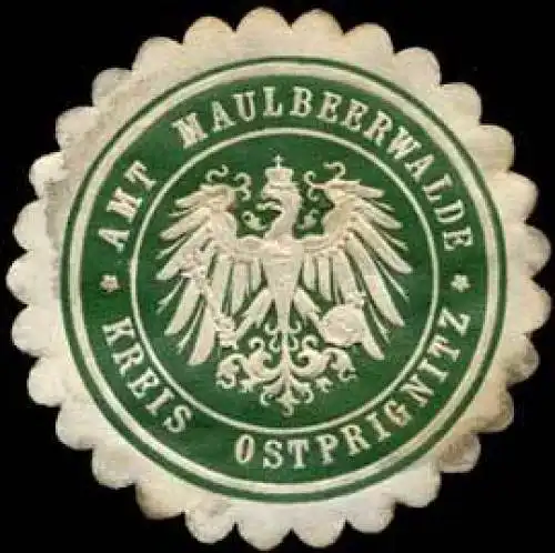 Amt Maulbeerwalde - Kreis Ostprignitz