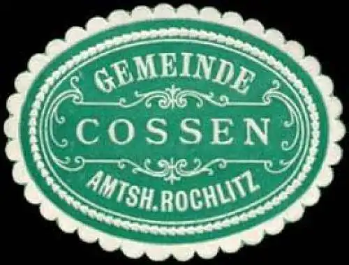 Gemeinde Cossen - Amtshauptmannschaft Rochlitz