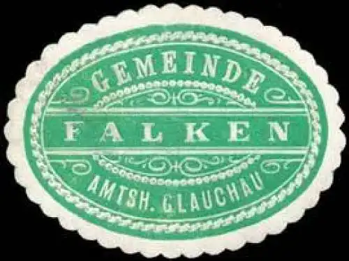 Gemeinde Falken - Amtshauptmannschaft Glauchau