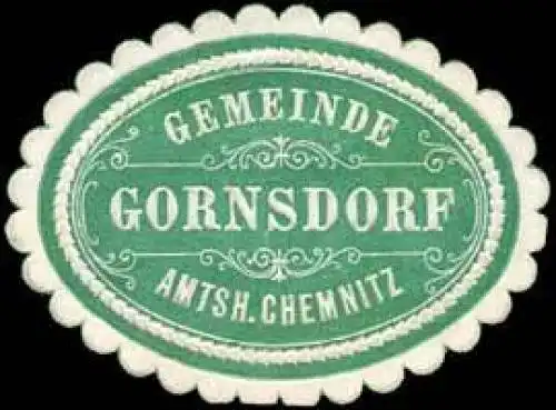 Gemeinde Gornsdorf - Amtshauptmannschaft Chemnitz