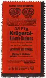 35 Pfg. Krügerol-Katarrh-Bonbons