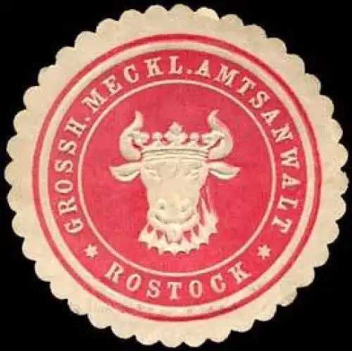Grossherzoglich Mecklenburgische Amtsanwalt - Rostock
