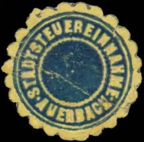 Stadtsteuereinnahme Auerbach