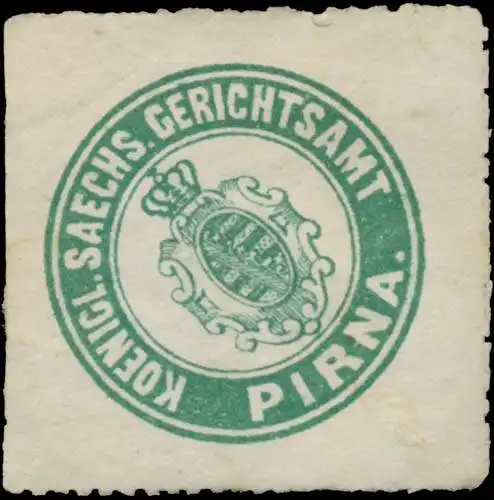 K.S. Gerichtsamt Pirna