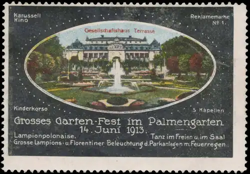 Gesellschaftshaus mit Terasse