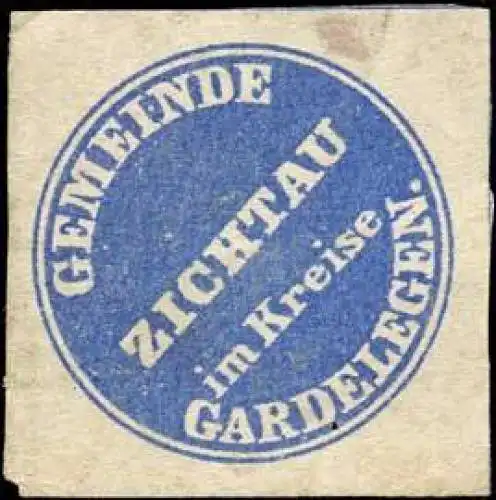 Gemeinde Zichtau im Kreise Gardelegen