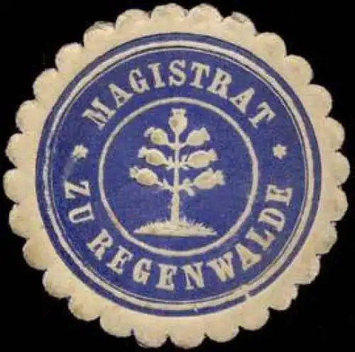 Magistrat zu Regenwalde