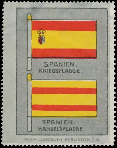 Spanien Flagge