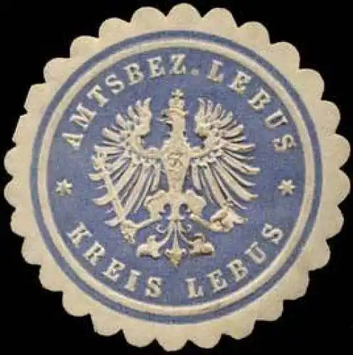 Amtsbezirk Lebus - Kreis Lebus