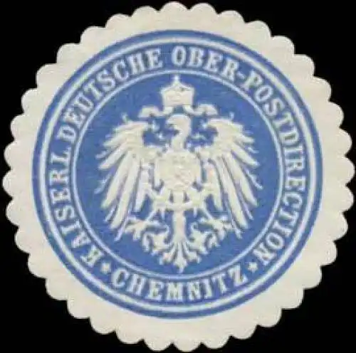 K. Deutsche Ober-Postdirection Chemnitz