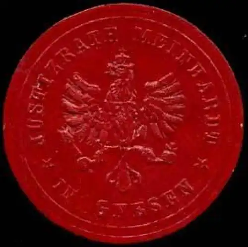 Justizrath Meinhardt zu Gnesen