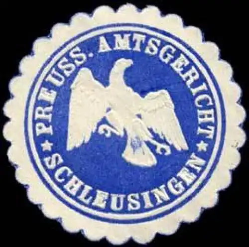 Preussisches Amtsgericht - Schleusingen
