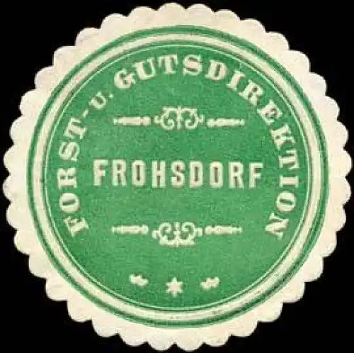 Forst- und Gutsdirektion Frohsdorf