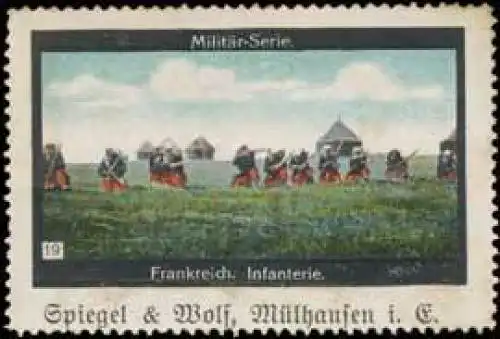 Frankreich-Infanterie