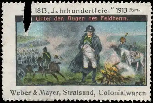 Unter den Augen des Feldherrn Napoleon