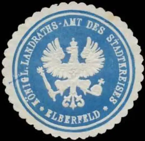 K. Landraths-Amt des Stadtkreises Elberfeld
