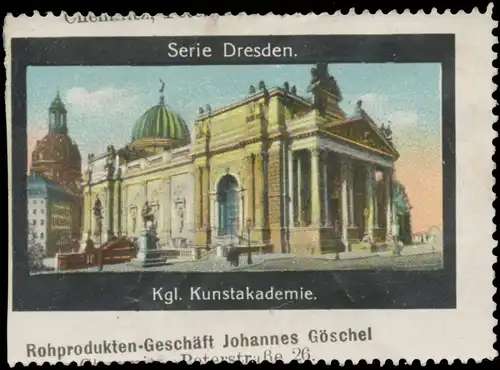 Kgl. Kunstakademie in Dresden