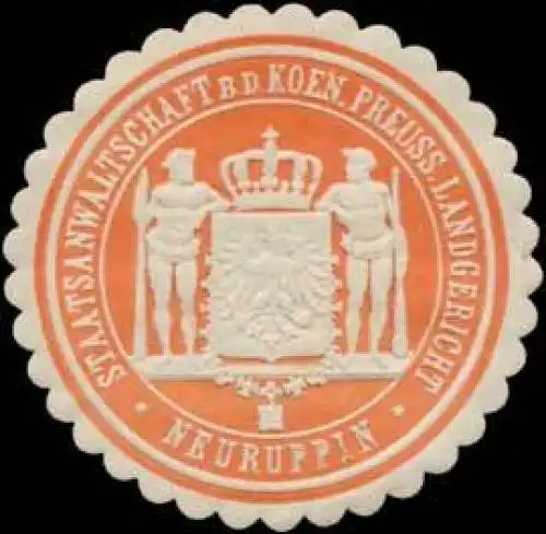 Staatsanwaltschaft bei dem K.Pr. Landgericht Neuruppin