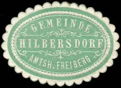 Gemeinde Hilbersdorf - Amtsh. Freiberg