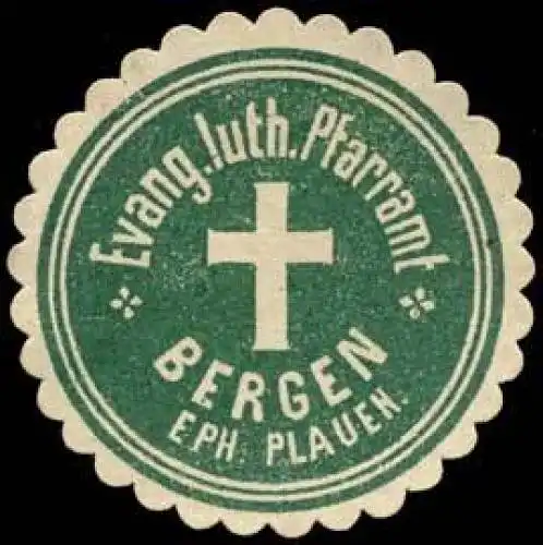 Evangelisch lutherisches Pfarramt Bergen Eph. Plauen