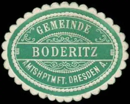 Gemeinde Boderitz - Amtshauptm. Dresden-A