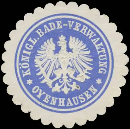 K. Badeverwaltung Oyenhausen