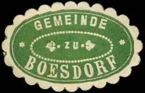 Gemeinde Boesdorf