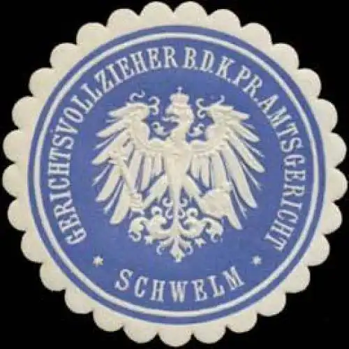 Gerichtsvollzieher bei dem K.Pr. Amtsgericht Schwelm