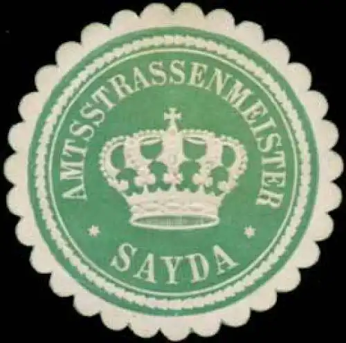 Amtsstrassenmeister Sayda