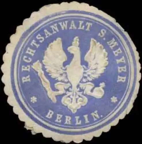 Rechtsanwalt S. Meyer