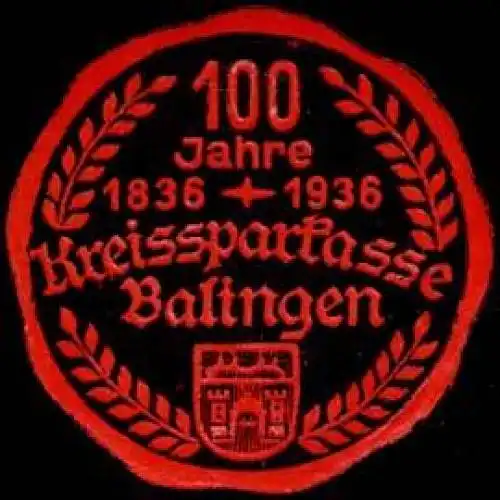 100 Jahre Sparkasse