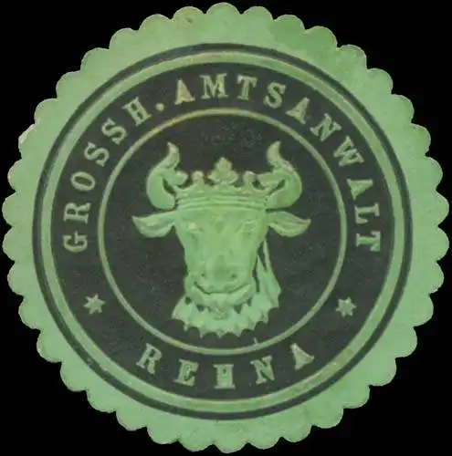 Gr. Amtsanwalt Rehna