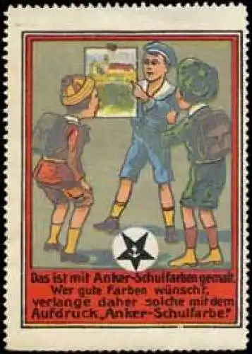 Anker-Schulfarbe