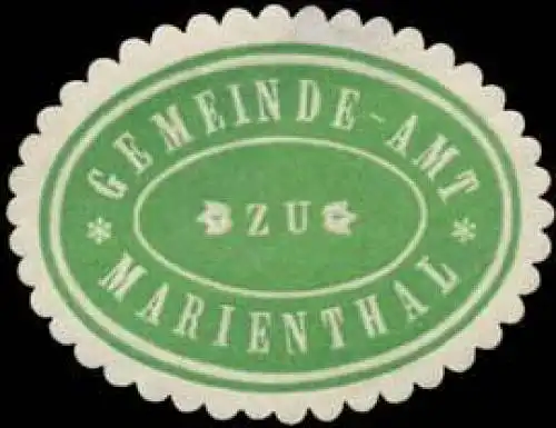 Gemeinde-Amt zu Marienthal