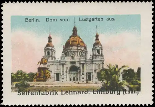 Dom vom Lustgarten aus