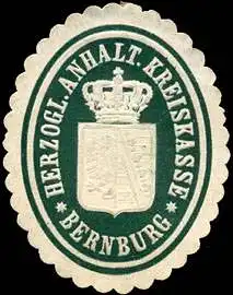 H. Anhalt. Kreiskasse - Bernburg