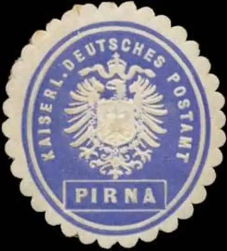 K. Deutsches Postamt Pirna