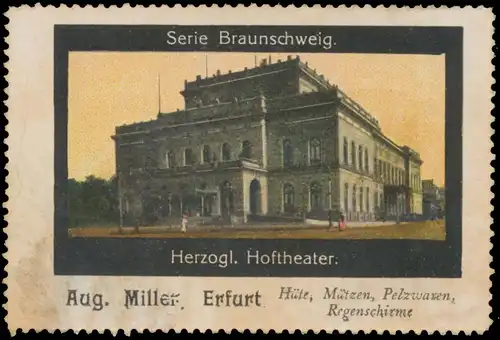 Herzogl. Hoftheater in Braunschweig